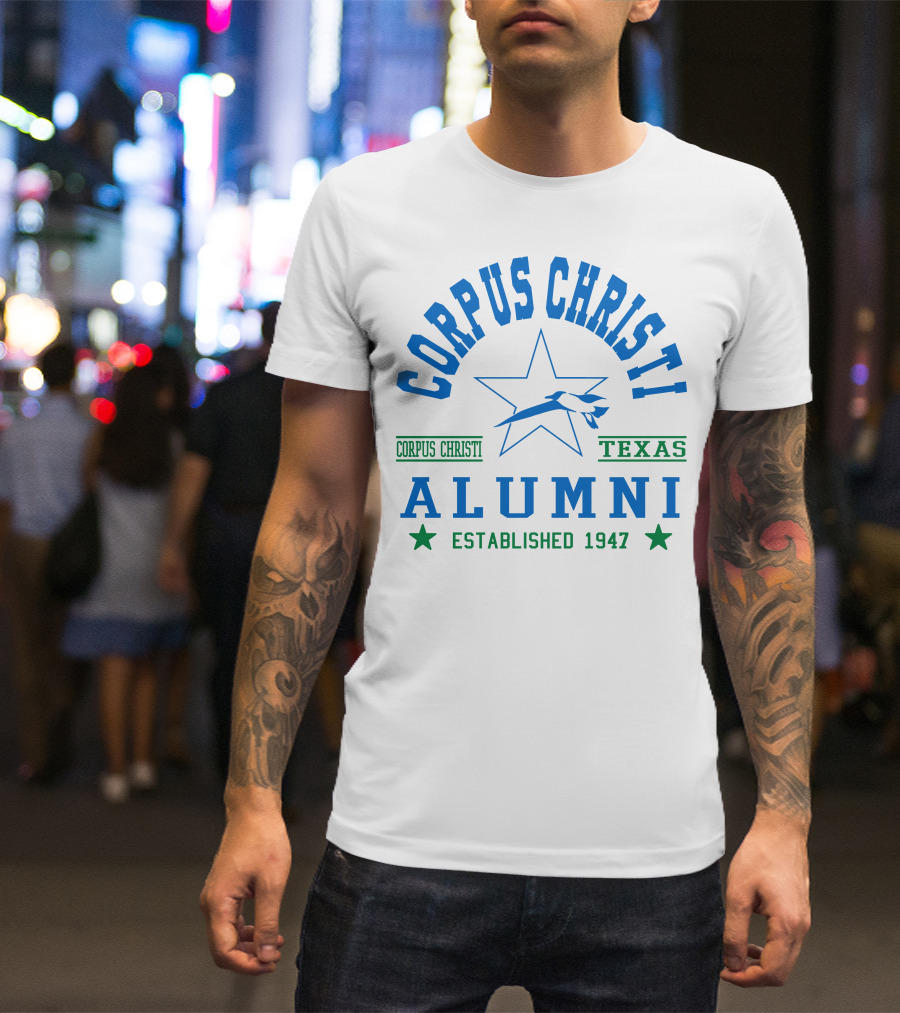 Corpus Christi Texas Alumni Established 1947 T-Shirt