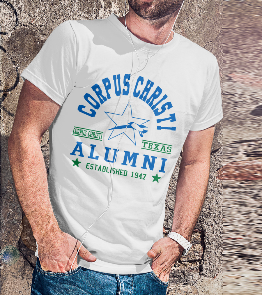 Corpus Christi Texas Alumni Established 1947 T-Shirt