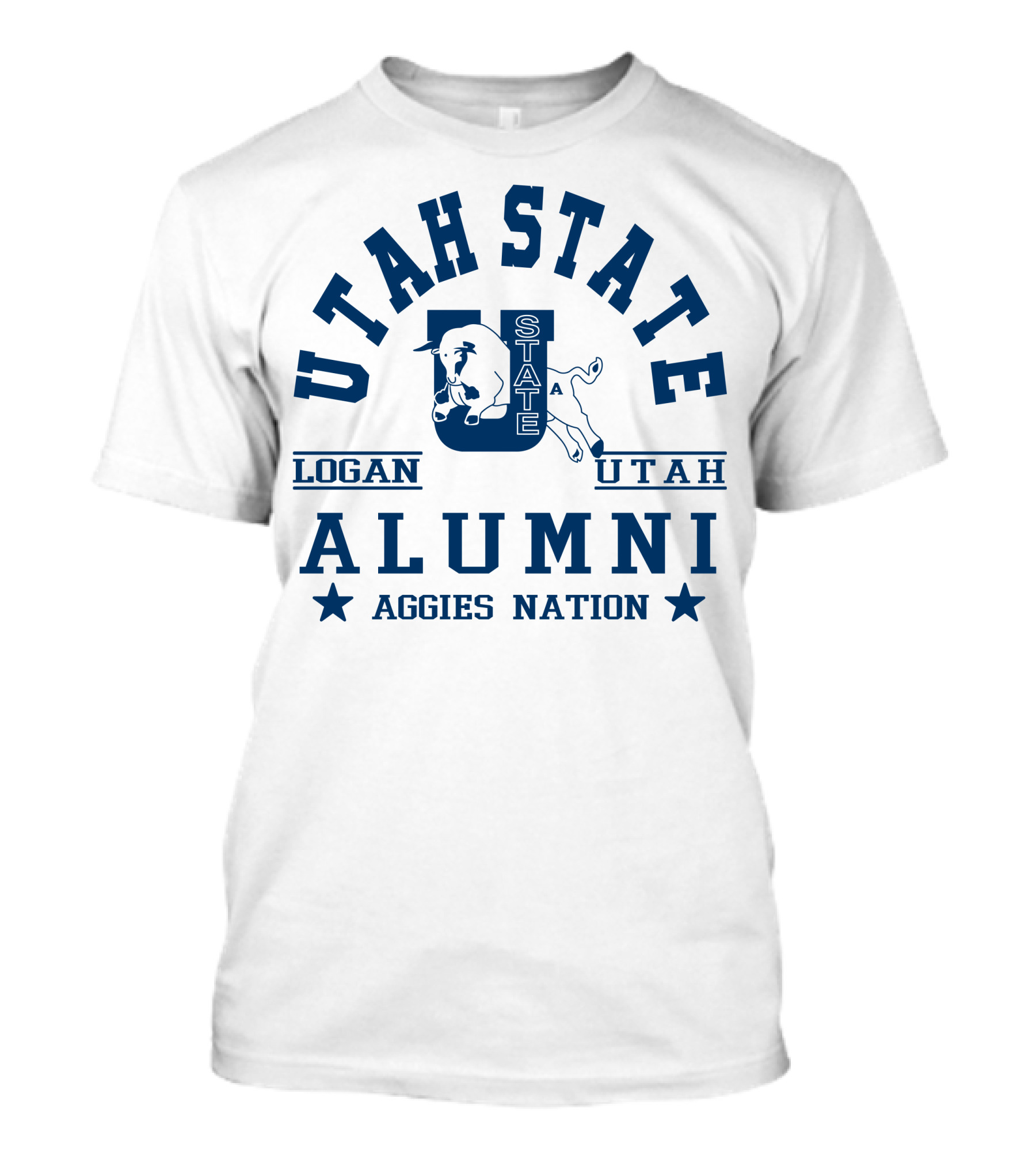 Utah State Alumni Logan Utah Aggies Nation T-Shirt