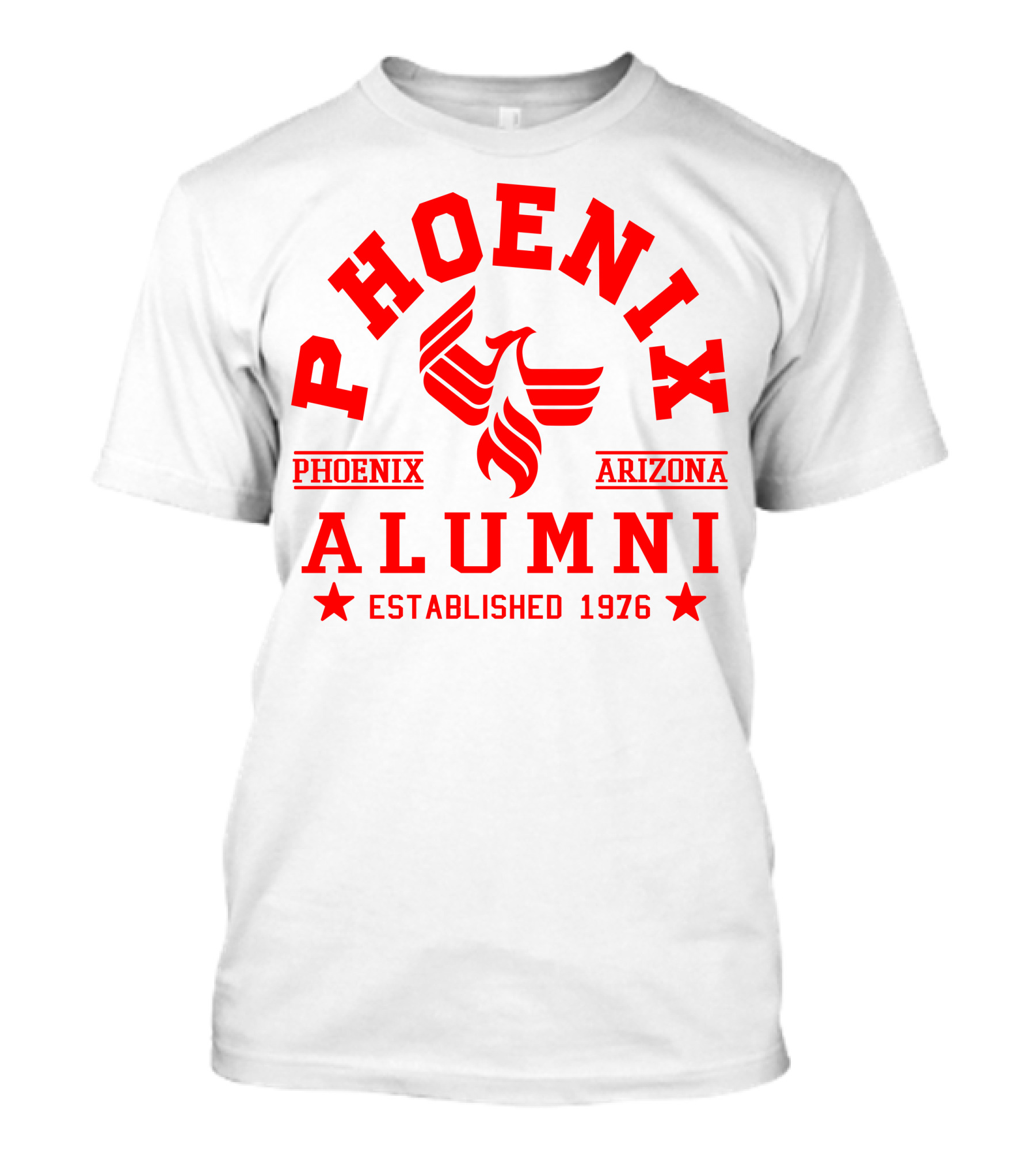 Phoenix Arizona Alumni Established 1976 T-Shirt