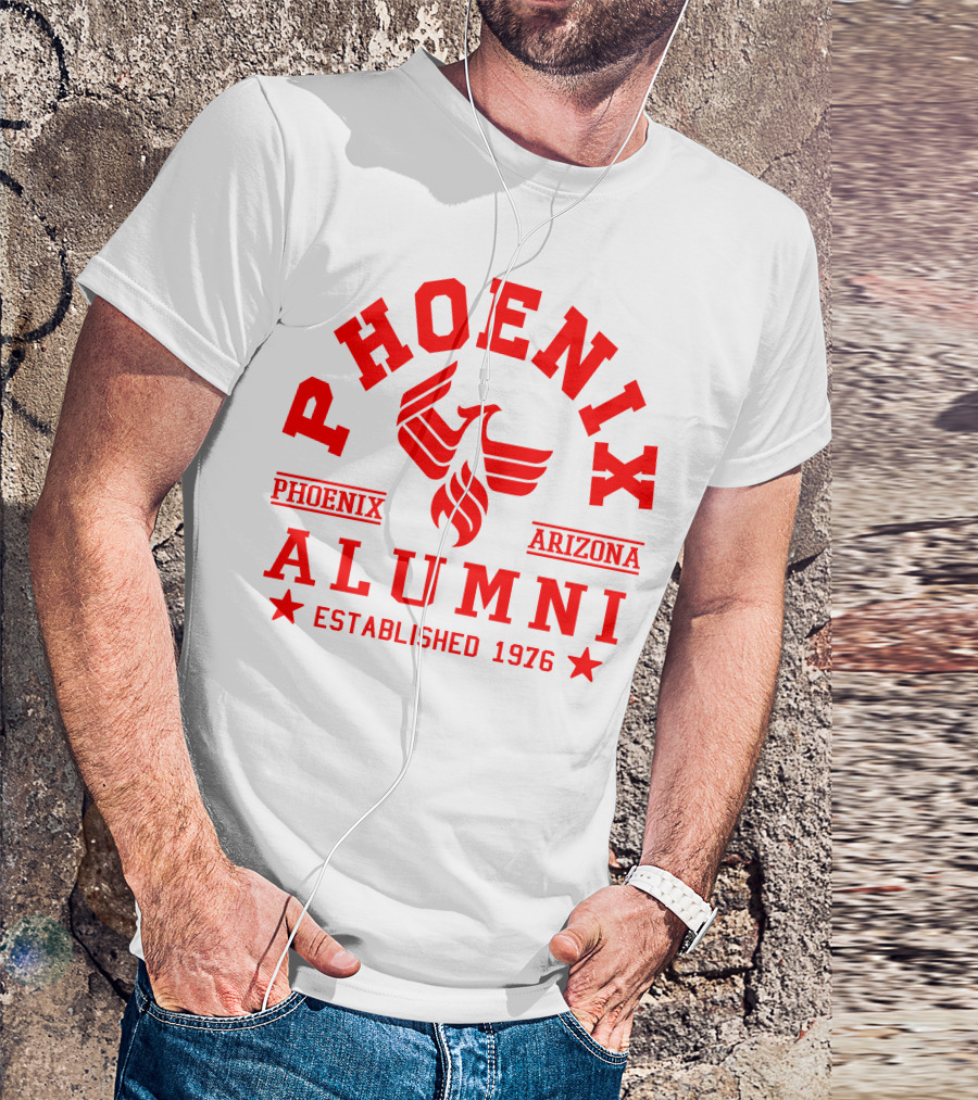 Phoenix Arizona Alumni Established 1976 T-Shirt