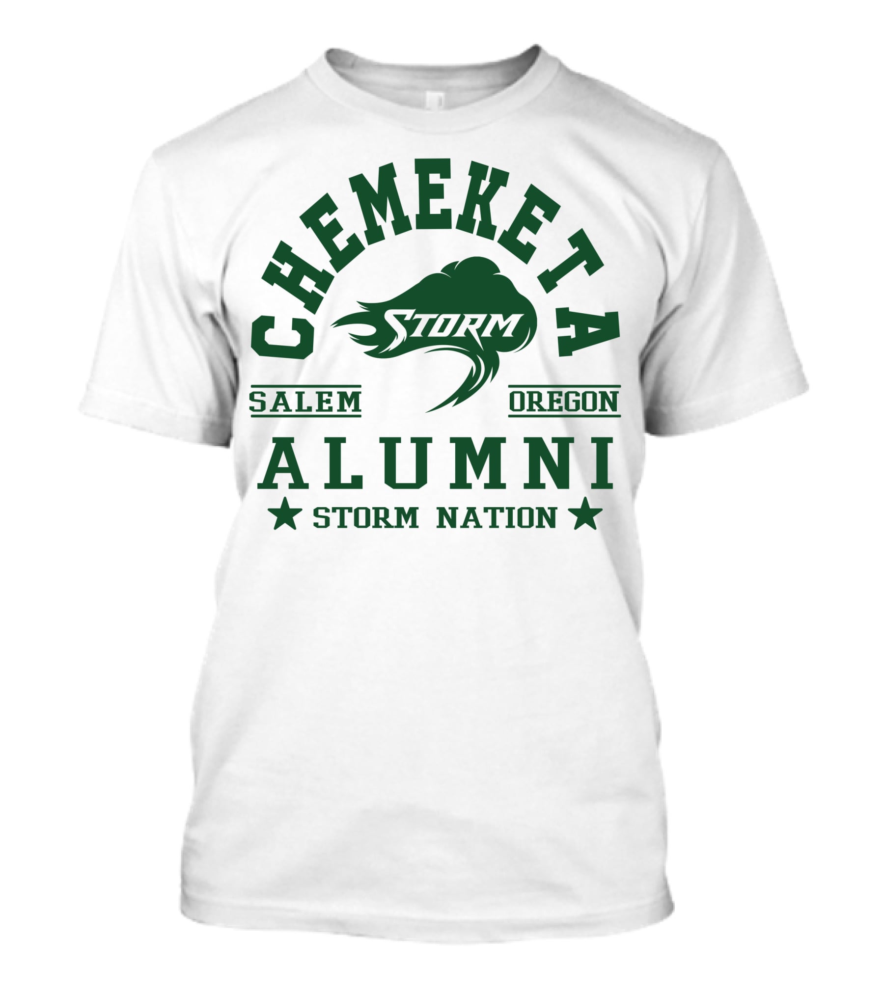 Chemeketa Storm Alumni Salem Oregon Storm Nation T-Shirt