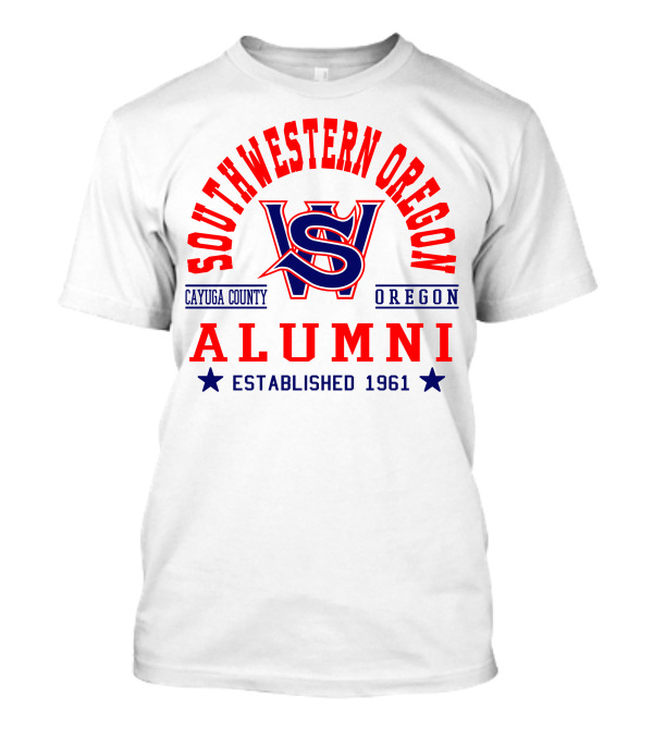 Southwestern Oregon Alumni Cayuga County Established 1961 T-Shirt