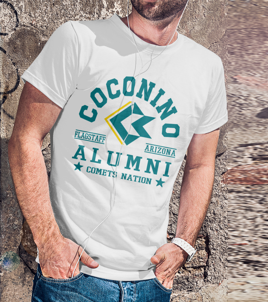Coconino Alumni Flagstaff Arizona Comets Nation T-Shirt