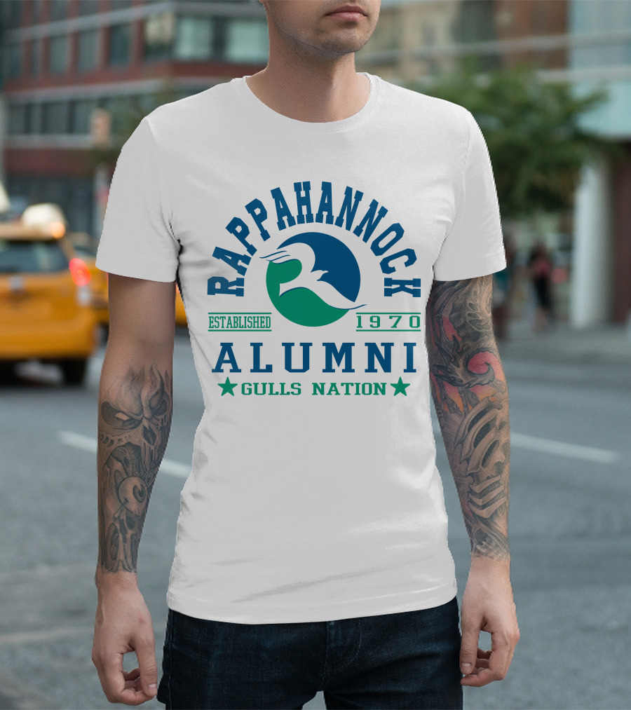 Rappahannock Alumni Established 1970 Gulls Nation T-Shirt