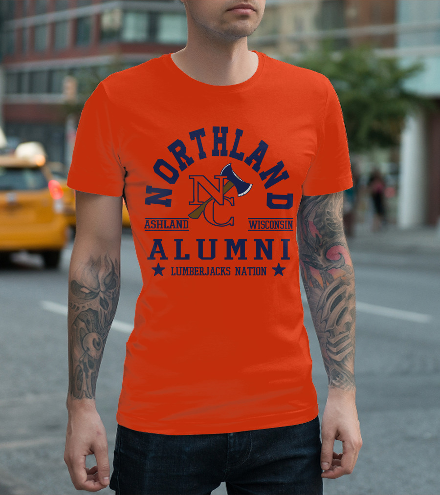 Northland College Alumni Lumberjacks Nation Ashland Wisconsin T-Shirt