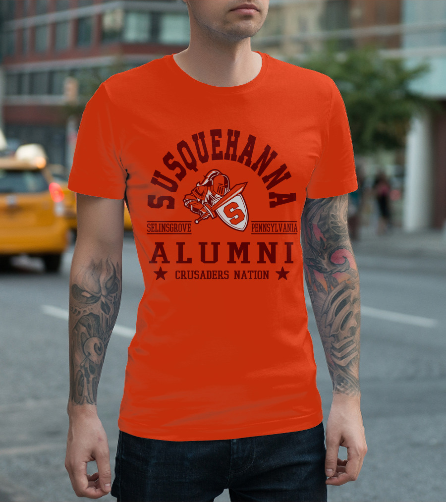 Susquehanna Alumni Crusaders Nation Selinsgrove Pennsylvania T-Shirt