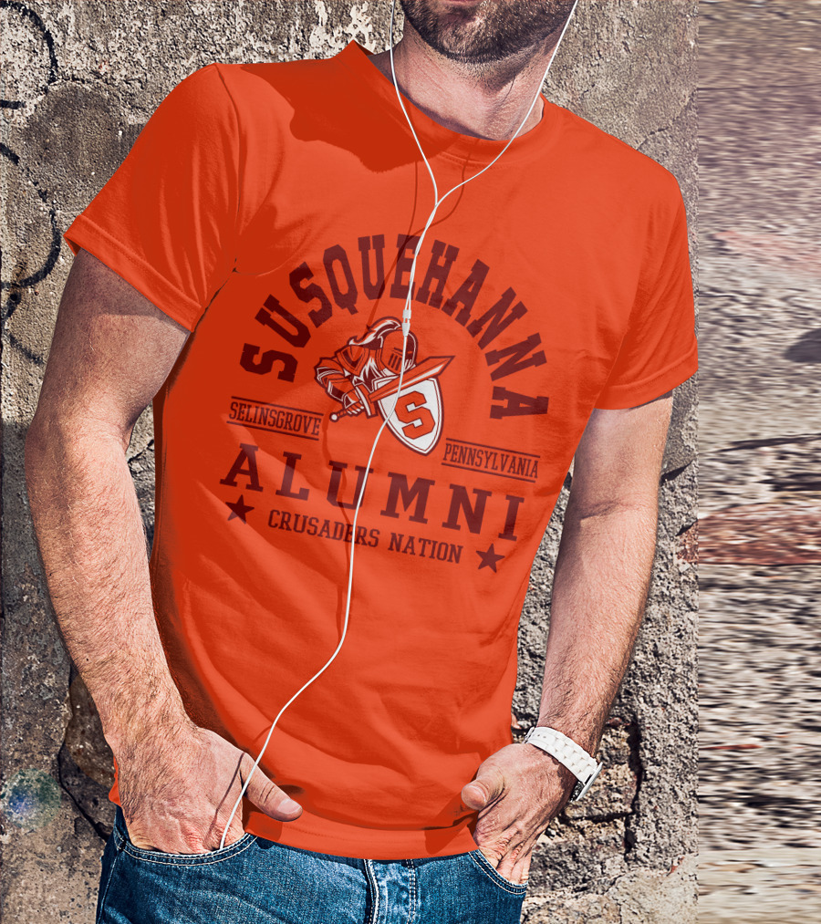 Susquehanna Alumni Crusaders Nation Selinsgrove Pennsylvania T-Shirt