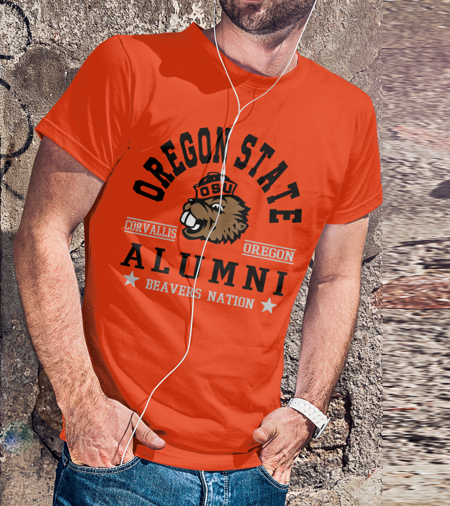 Oregon State Alumni Beavers Nation Corvallis OSU T-Shirt