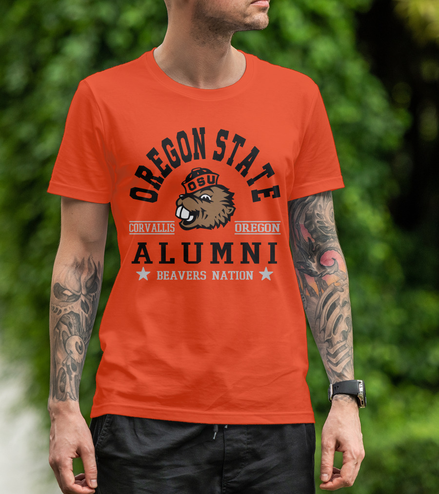 Oregon State Alumni Beavers Nation Corvallis OSU T-Shirt