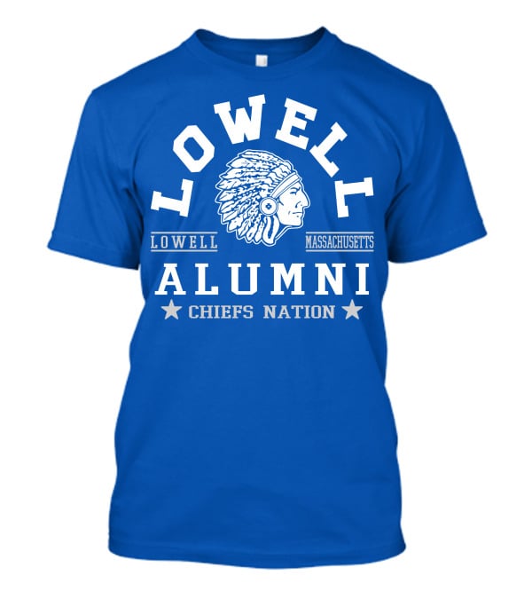 Lowell Massachusetts Alumni Chiefs Nation T-Shirt