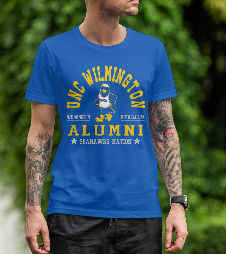 UNC Wilmington Seahawks Nation Alumni North Carolina T-Shirt