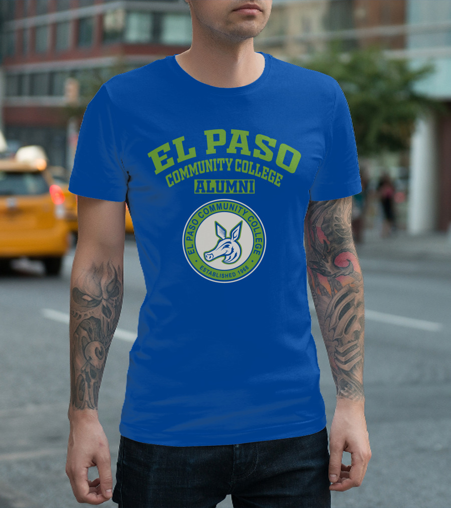 El Paso Community College Alumni Established 1969 T-Shirt