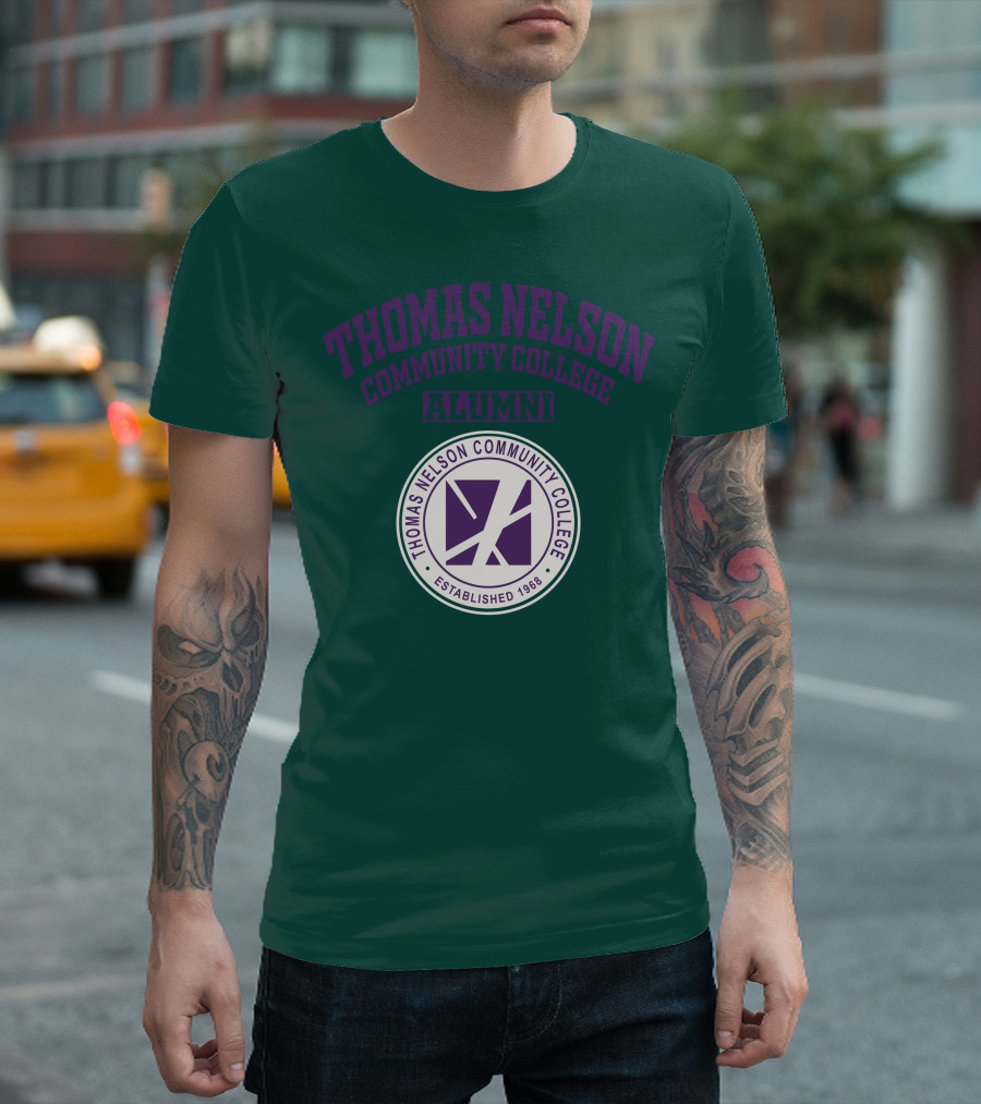 Thomas Nelson Community College Alumni Established 1968 T-Shirt