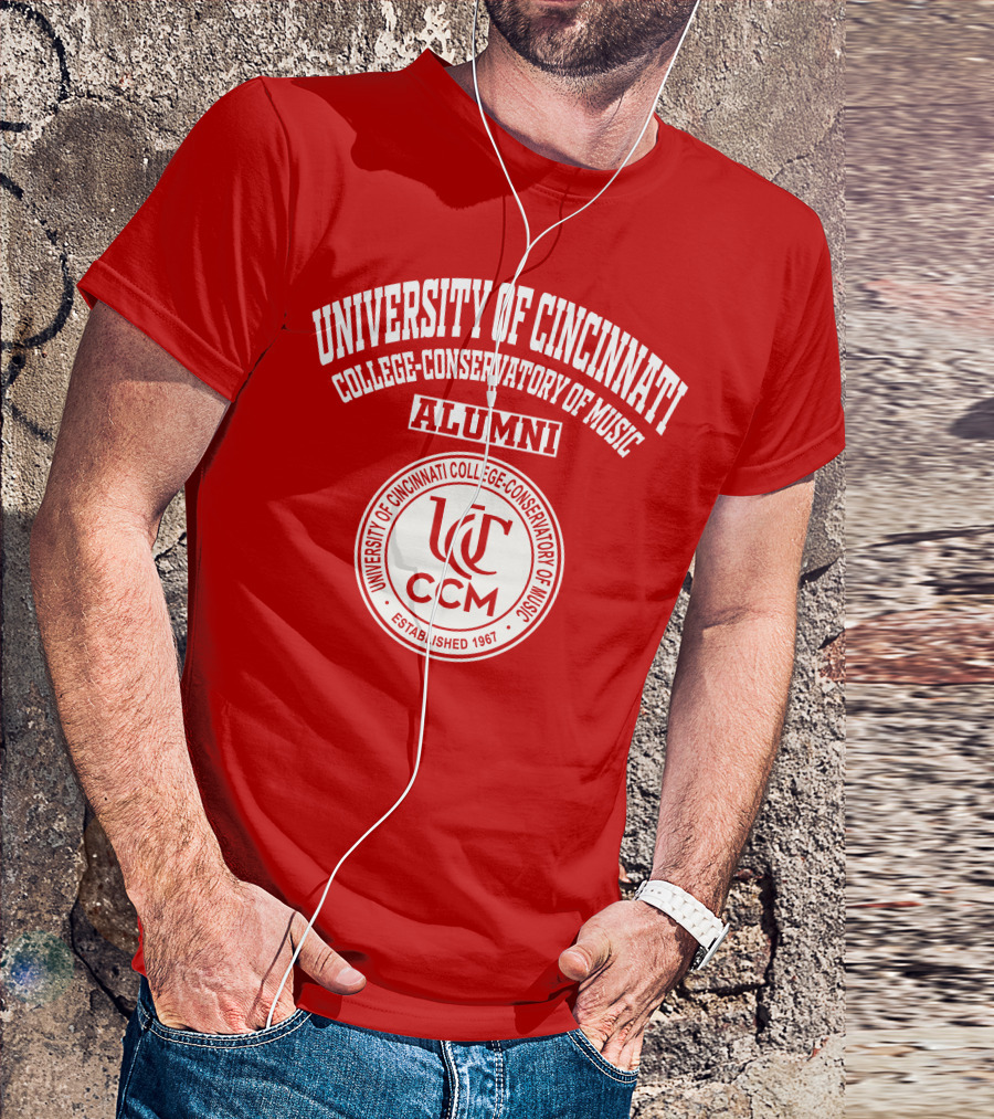 University Of Cincinnati College-Conservatory Of Music Alumni Established 1867 CCM T-Shirt