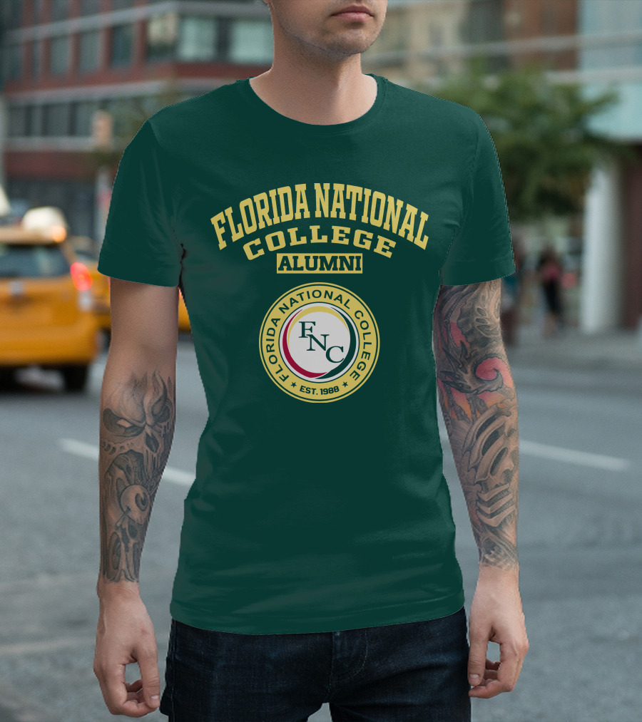 Florida National College Alumni FNC Est. 1988 T-Shirt