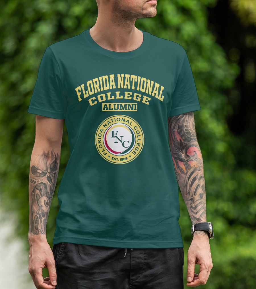 Florida National College Alumni FNC Est. 1988 T-Shirt