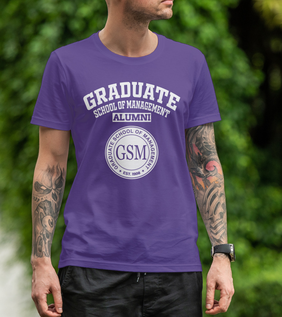 Graduate School Of Management Alumni GSM Est. 1908 T-Shirt
