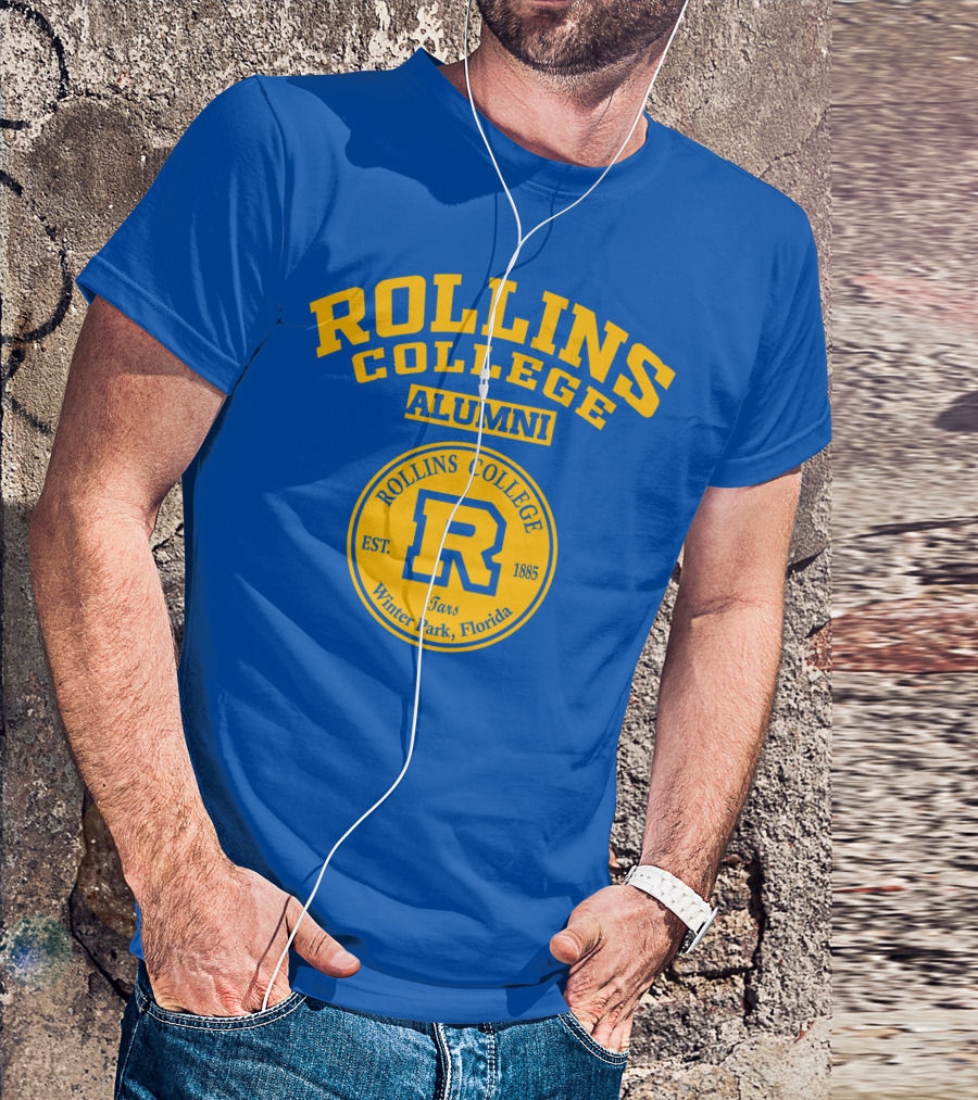 Rollins College Alumni R Logo Winter Park Florida Est. 1885 T-Shirt