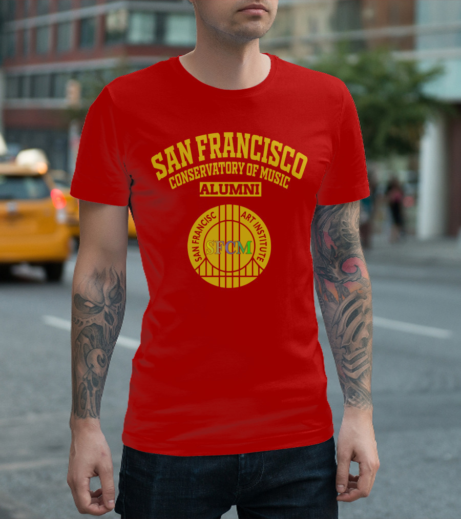 San Francisco Conservatory of Music Alumni SFCM Art Institute T-Shirt