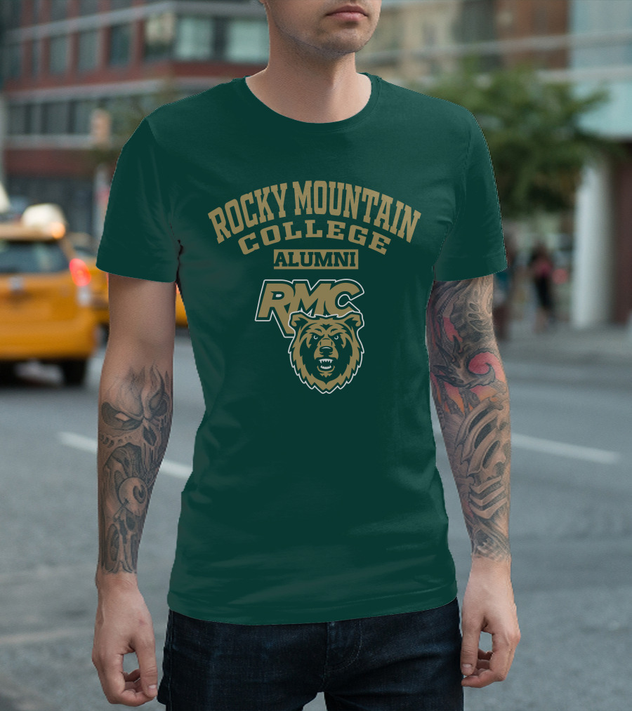 ROCKY MOUNTAIN COLLEGE ALUMNI RMC Bear T-Shirt