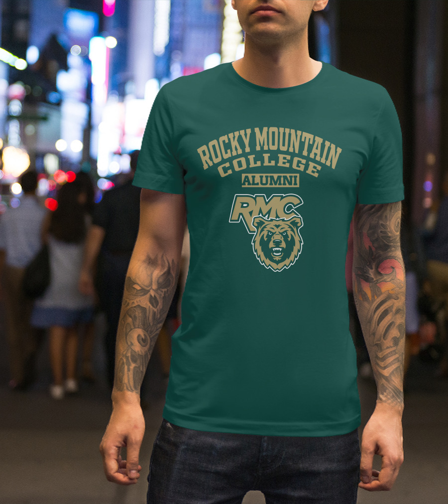 ROCKY MOUNTAIN COLLEGE ALUMNI RMC Bear T-Shirt