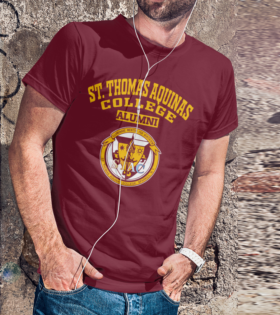 St. Thomas Aquinas College Alumni Illuminare Mentem Per Veritatem STAC Sparkill NY T-Shirt