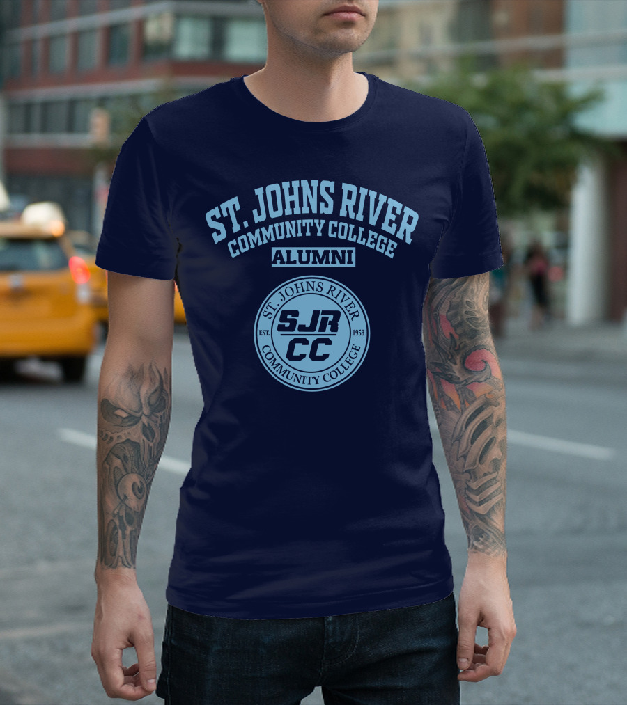 St. Johns River Community College Alumni SJRCC Est. 1958 T-Shirt