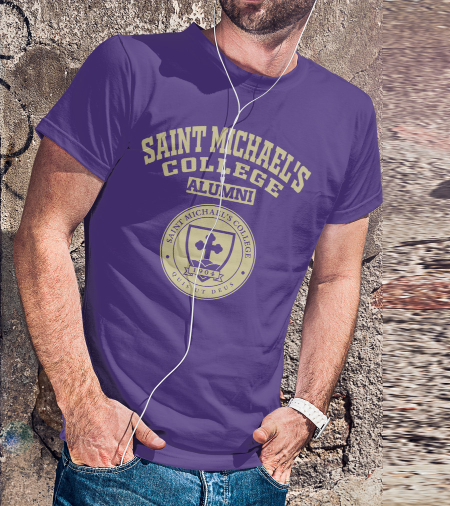 Saint Michael's College Alumni 1904 Quis Ut Deus T-Shirt