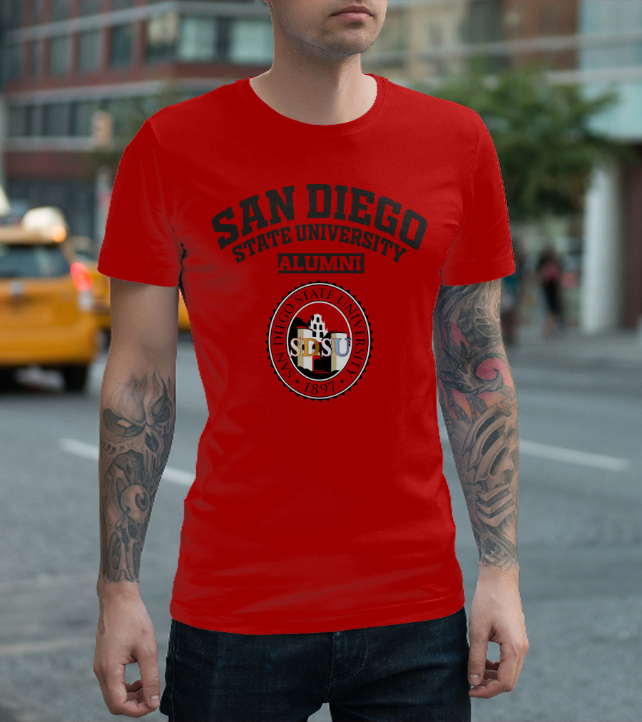 San Diego State University Alumni SDSU 1897 T-Shirt