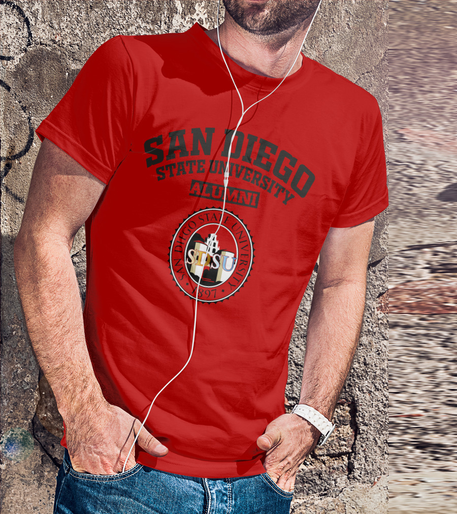 San Diego State University Alumni SDSU 1897 T-Shirt