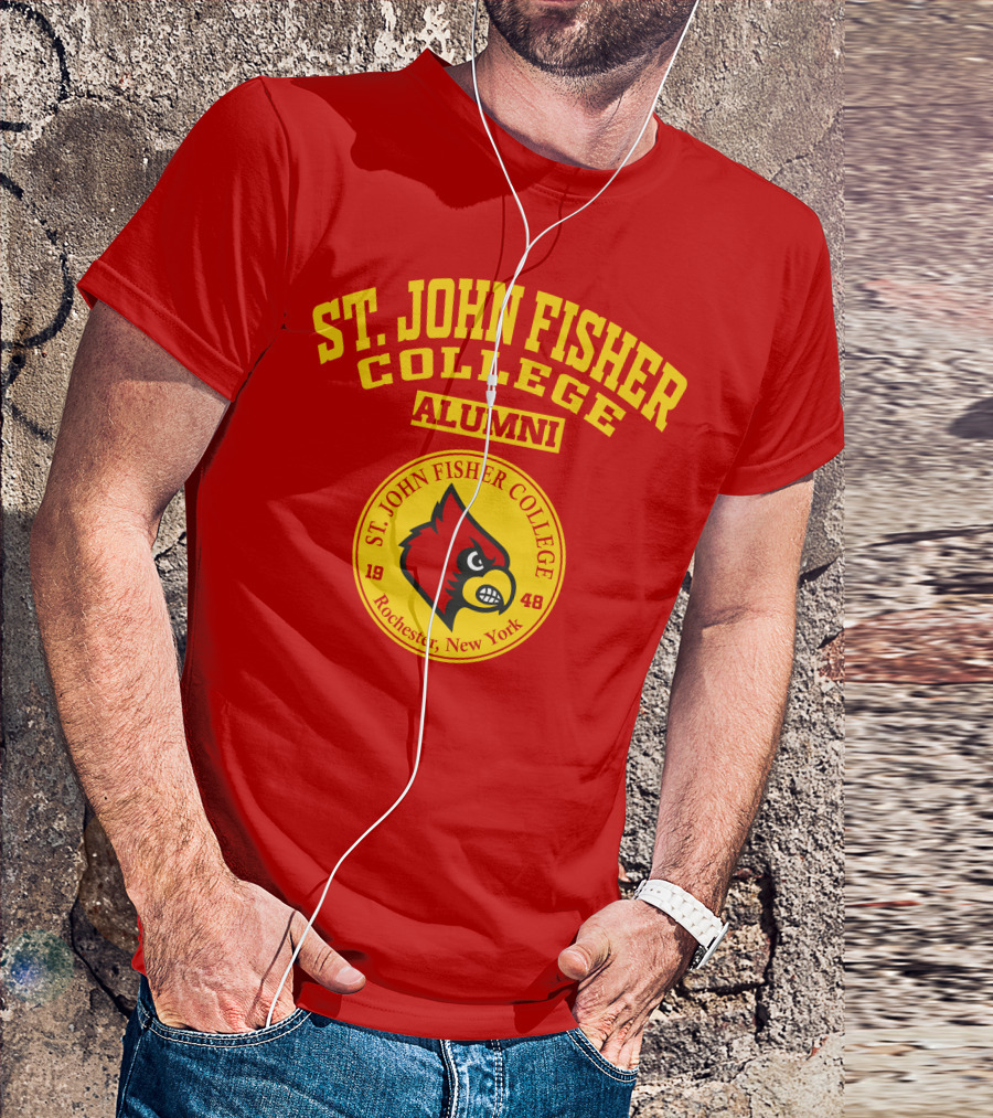 St. John Fisher College Alumni Cardinal Logo Rochester New York 1948 T-Shirt