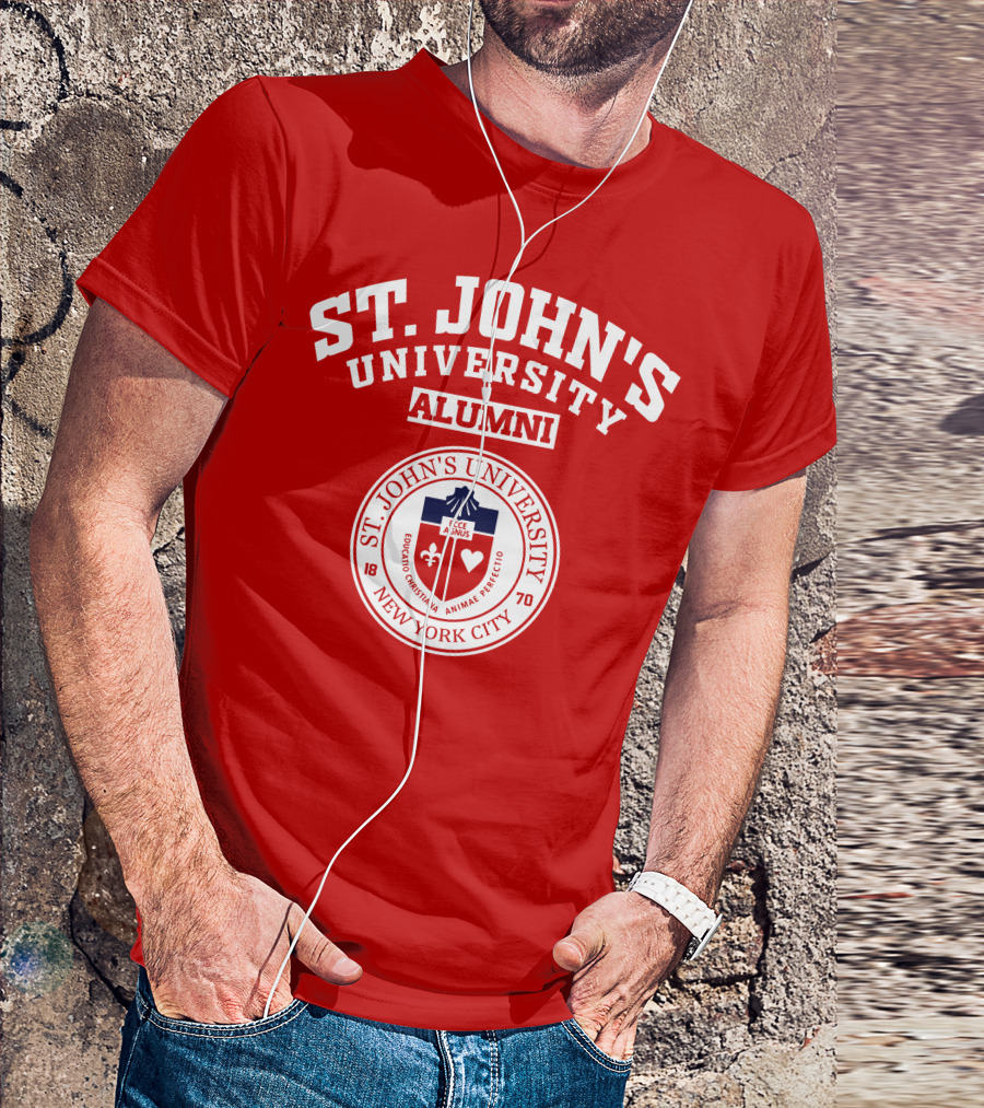 St. John's University Alumni New York City 1870 Ecce Agnus T-Shirt