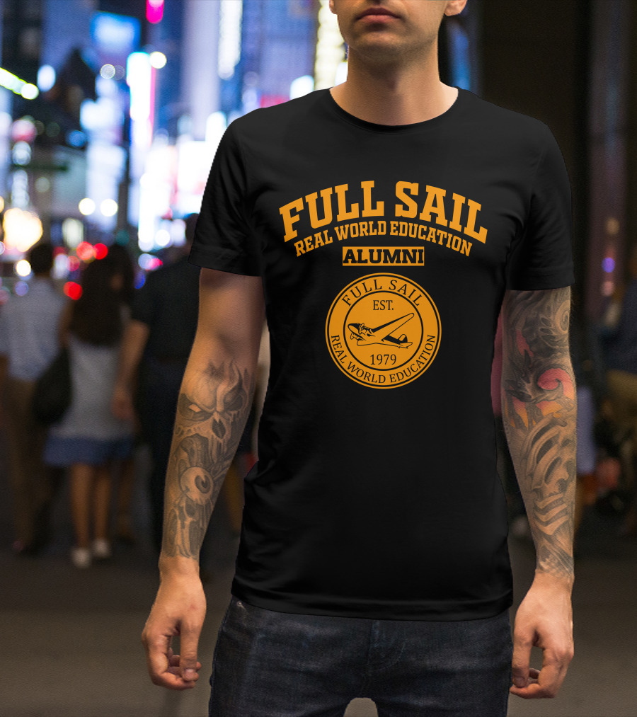 Full Sail Real World Education Alumni Est. 1979 T-Shirt
