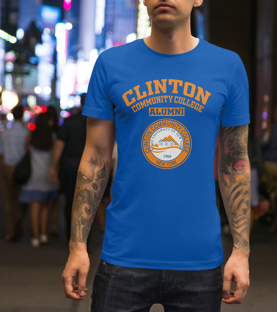 Clinton Community College Alumni State University Of New York 1966 T-Shirt