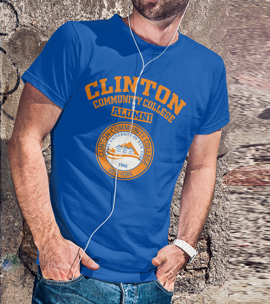 Clinton Community College Alumni State University Of New York 1966 T-Shirt