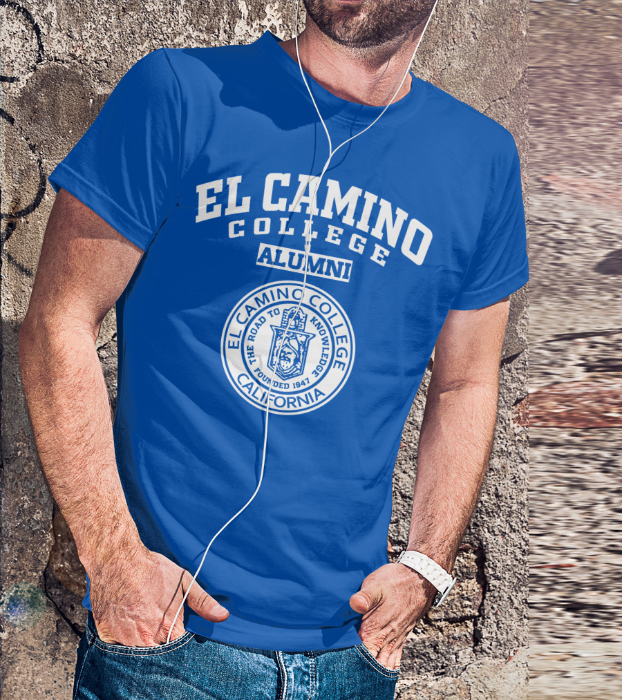 El Camino College Alumni The Road To Knowledge Founded 1947 California T-Shirt