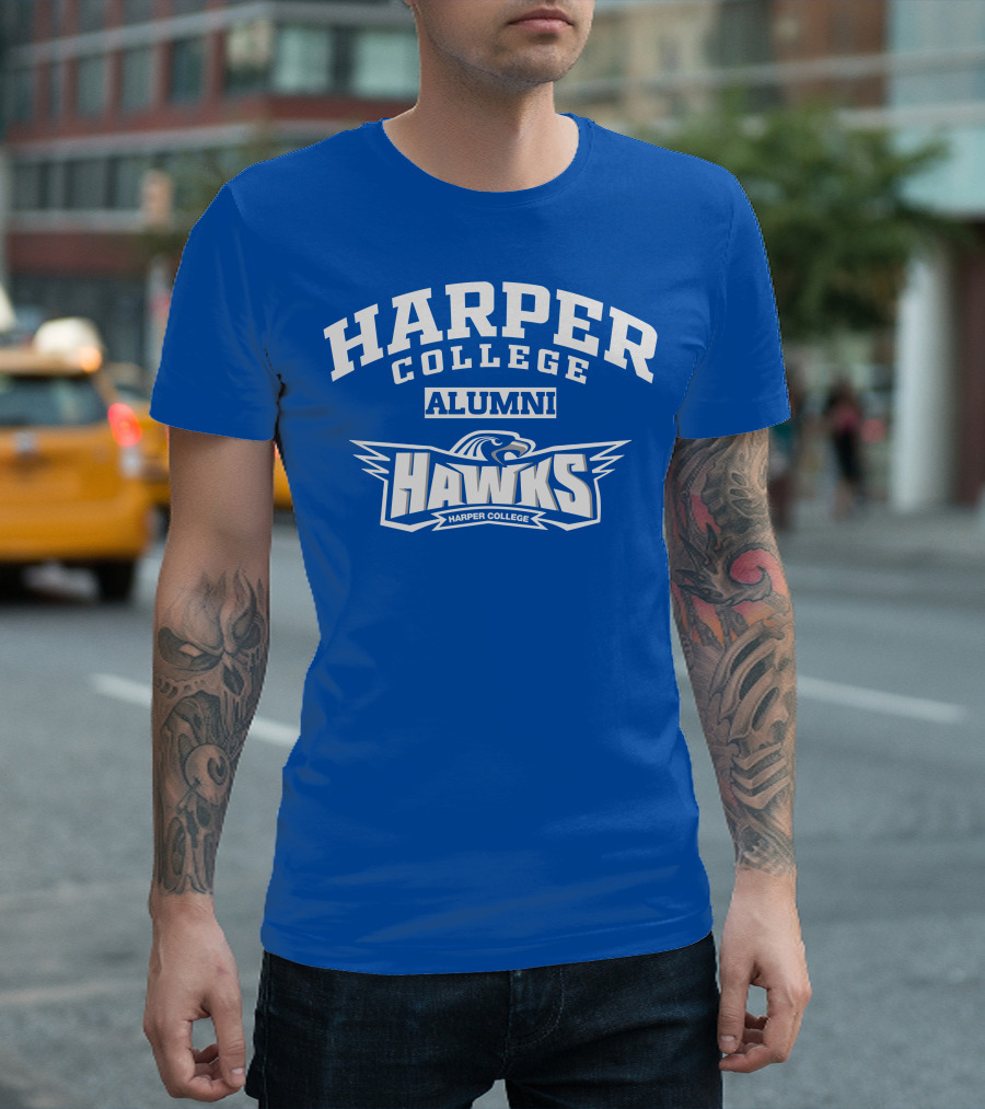 Harper College Alumni Hawks Harper College T-Shirt