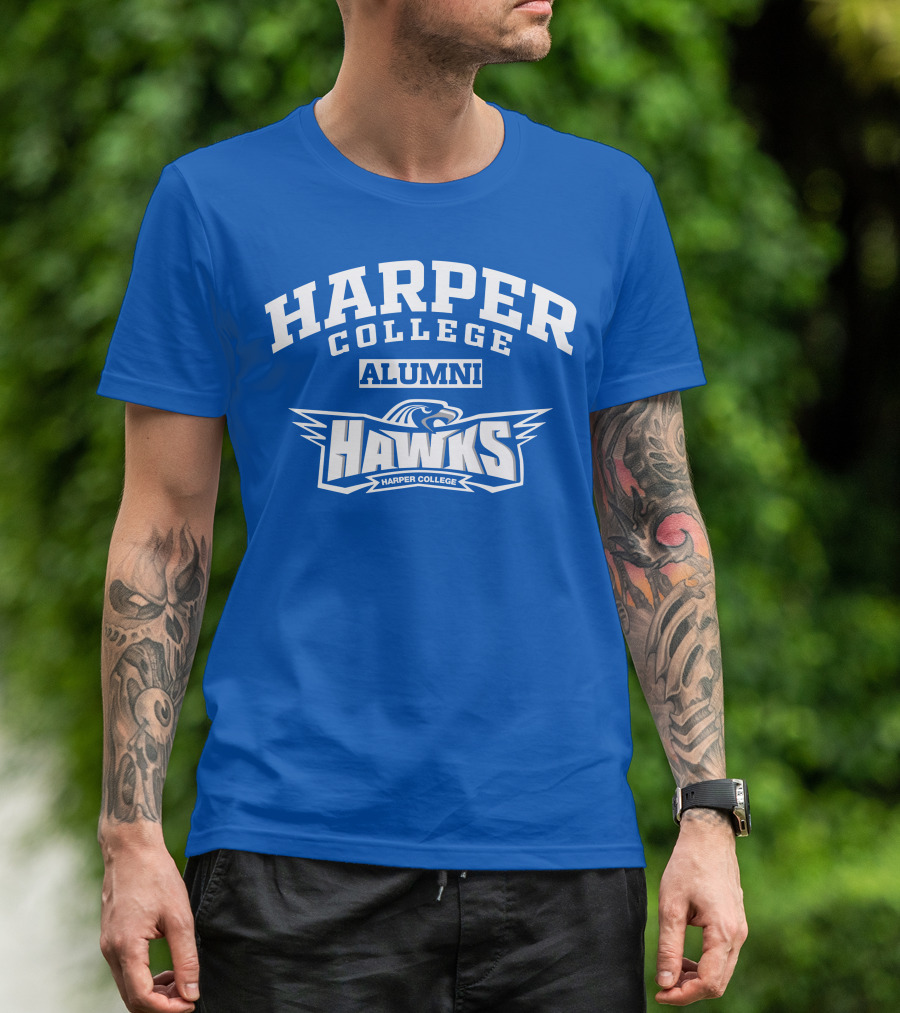 Harper College Alumni Hawks Harper College T-Shirt