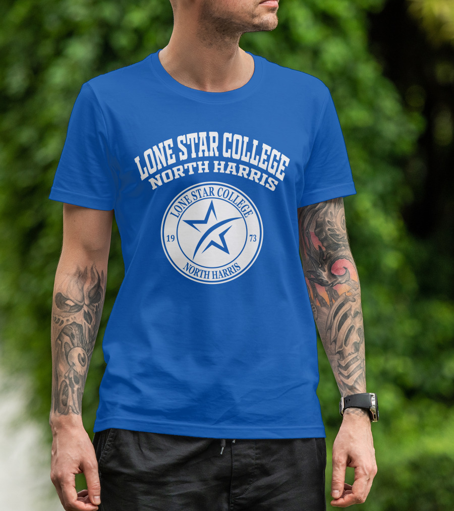 Lone Star College North Harris 1973 Star Emblem T-Shirt