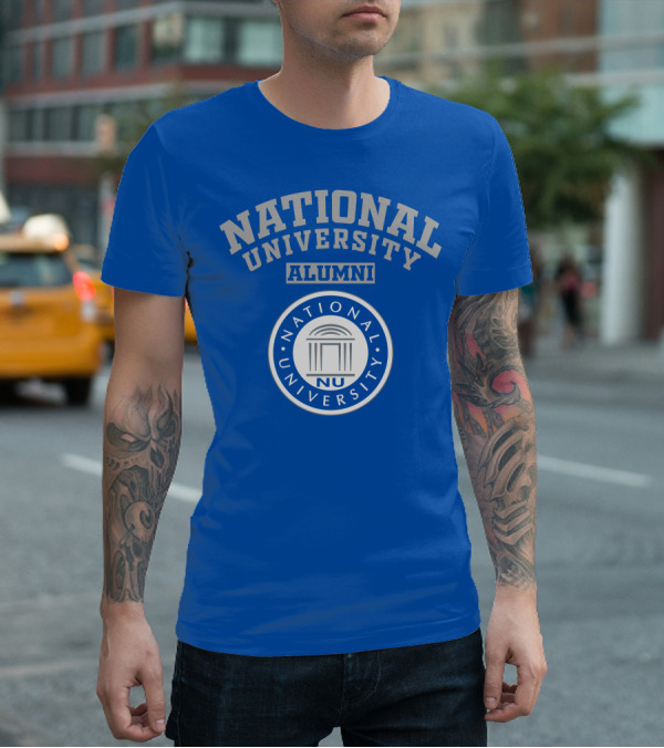 National University Alumni Seal NU T-Shirt