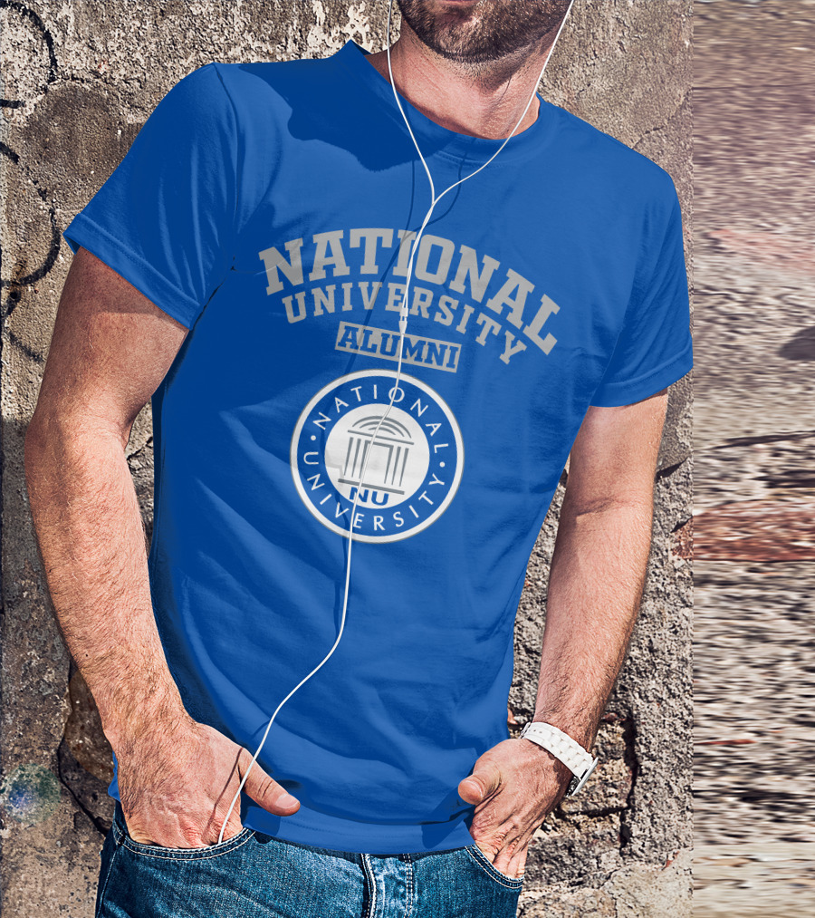 National University Alumni Seal NU T-Shirt
