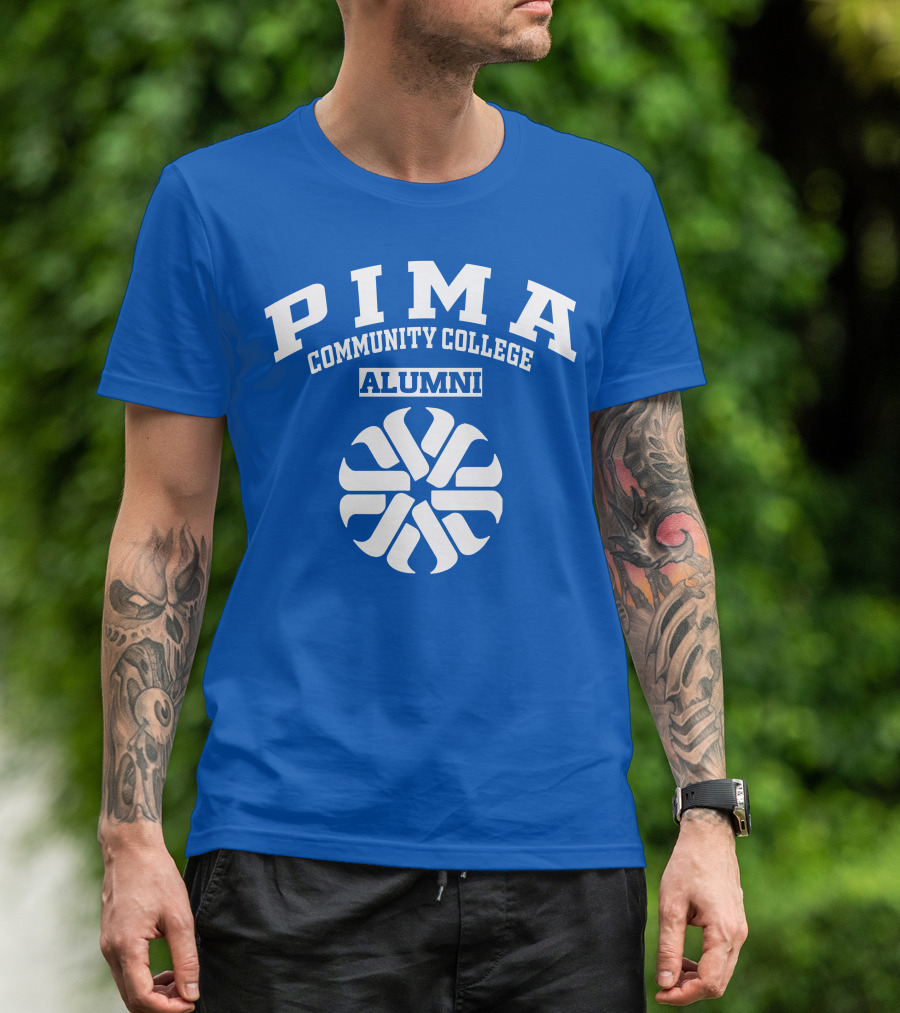 Pima Community College Alumni White T-Shirt