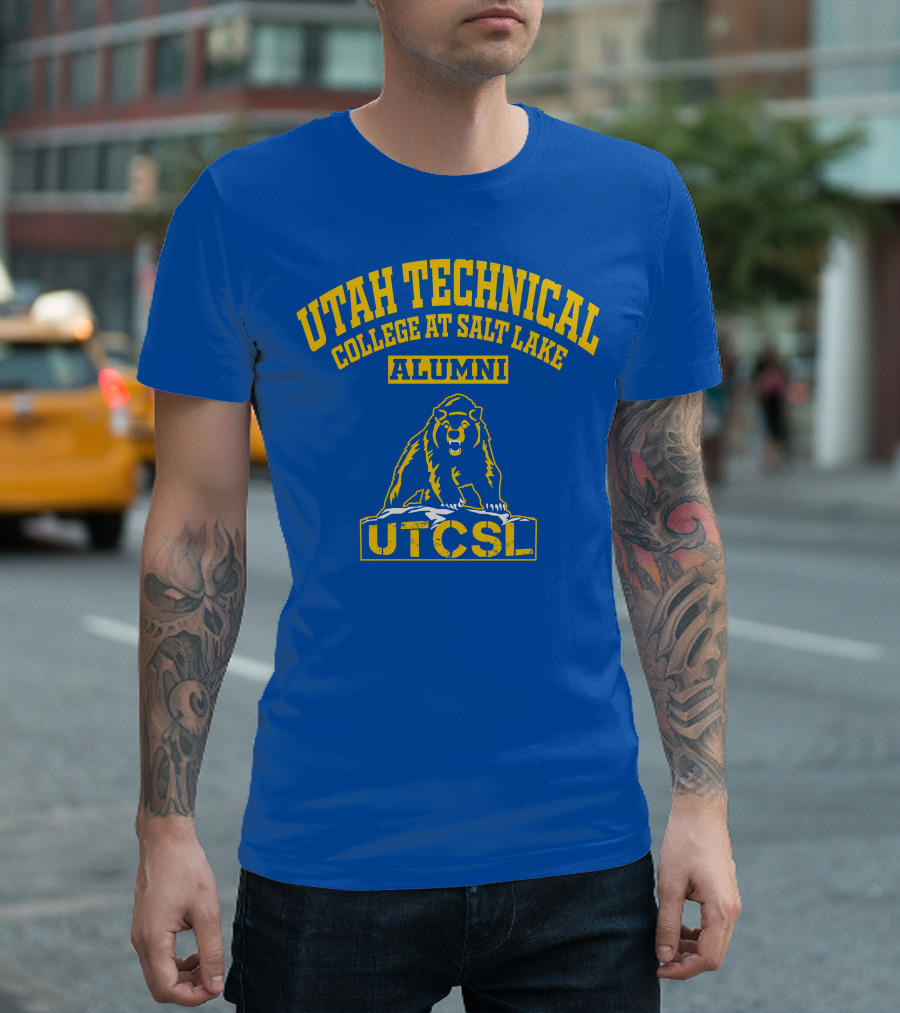 Utah Technical College At Salt Lake Alumni UTCSL Bear T-Shirt