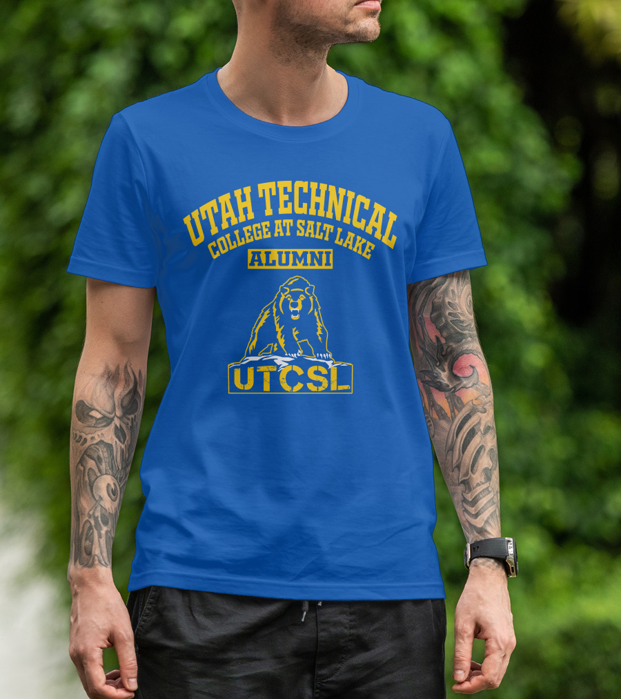 Utah Technical College At Salt Lake Alumni UTCSL Bear T-Shirt