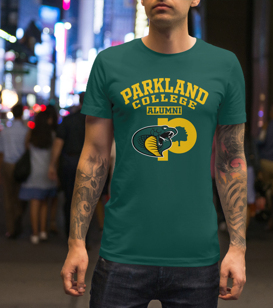 Parkland College Alumni Cobra Tree T-Shirt