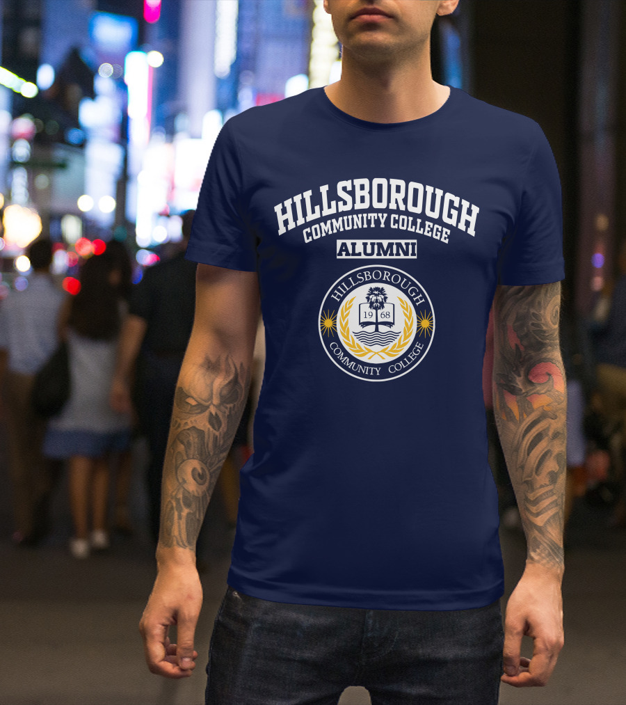 Hillsborough Community College Alumni 1968 Seal T-Shirt
