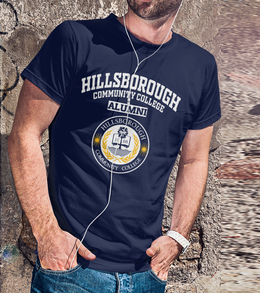 Hillsborough Community College Alumni 1968 Seal T-Shirt