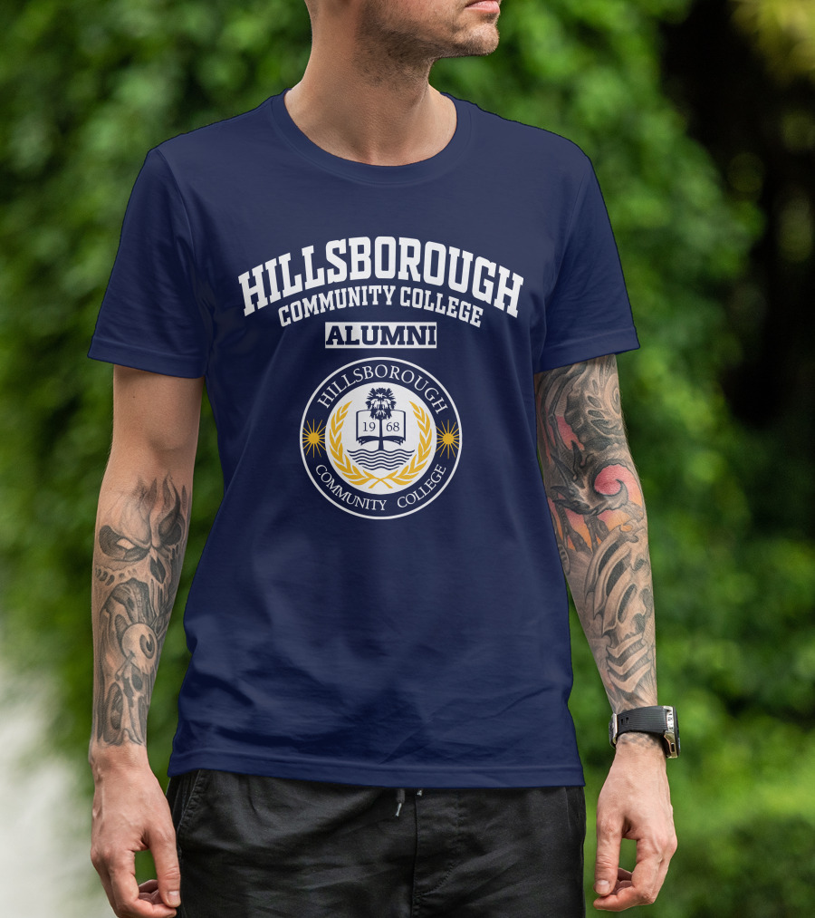 Hillsborough Community College Alumni 1968 Seal T-Shirt