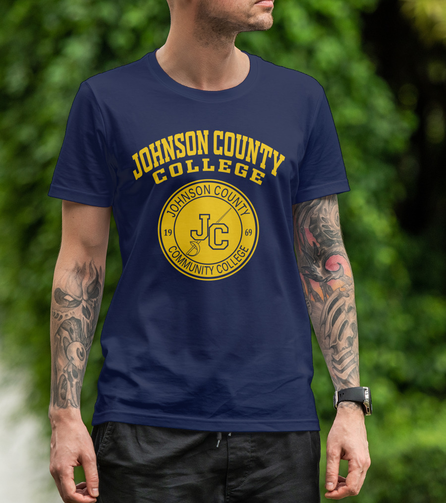 Johnson County Community College JC 1969 Crest T-Shirt